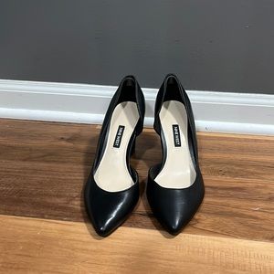 Nine West Black Wedges
